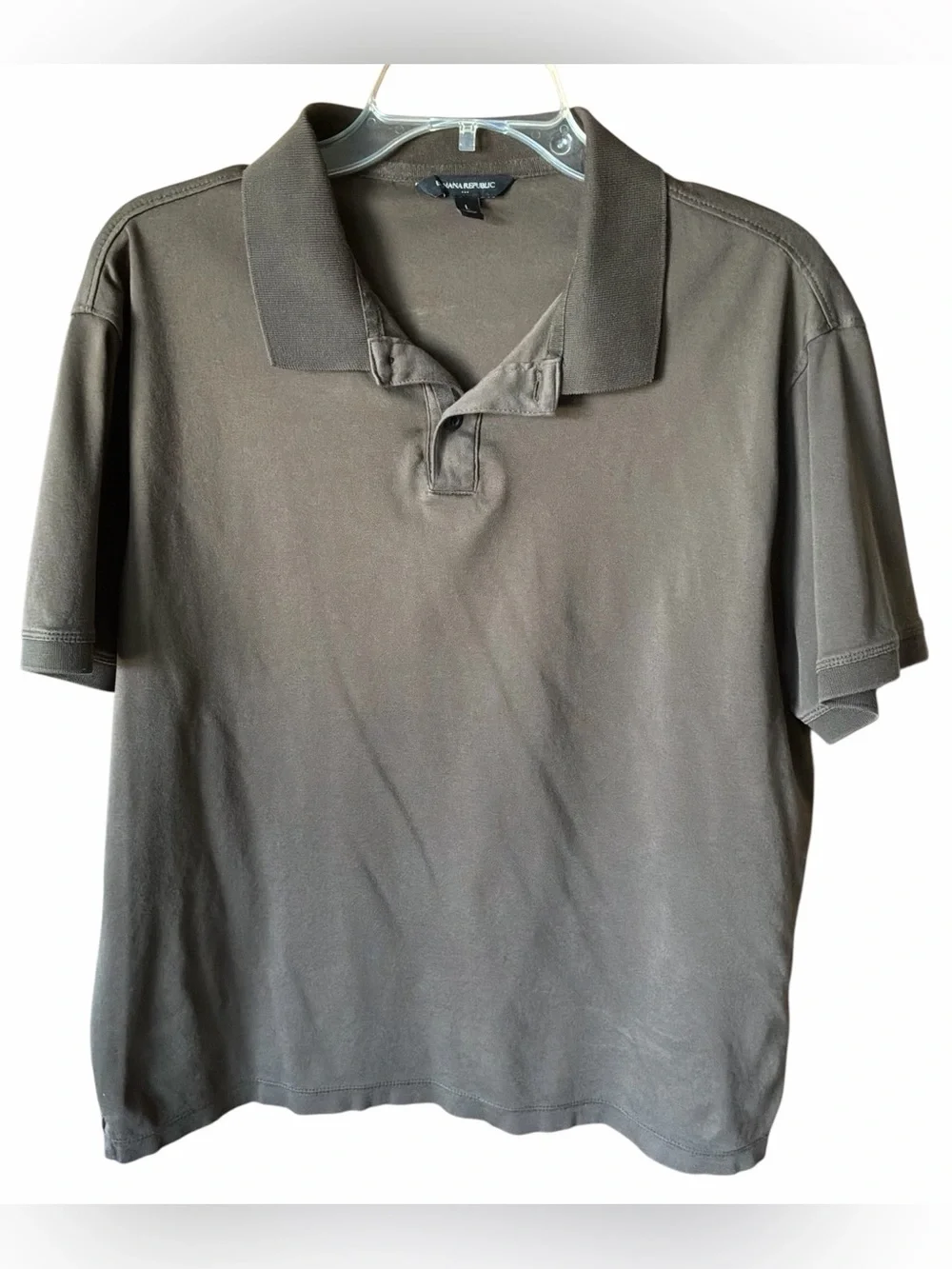 Banana Republic Men’s brown Green Polo Shirt